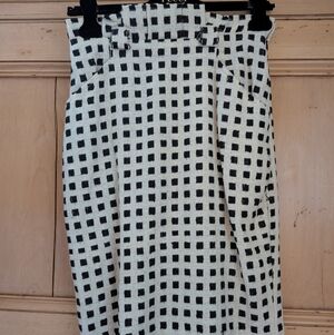 Anthropologie Wooven Pencil Skirt